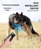 Portable Ultrasonic Dog Bark Stopper & Training Device with Light - Three-Head Dog Repeller