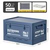 Outdoor Camping Aufbewahrungsbox mit faltbarem Design für Auto-Organizer und Campingausrüstung