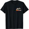 Retro Jackson Hole Wyoming WY Mountains Ski T-Shirt