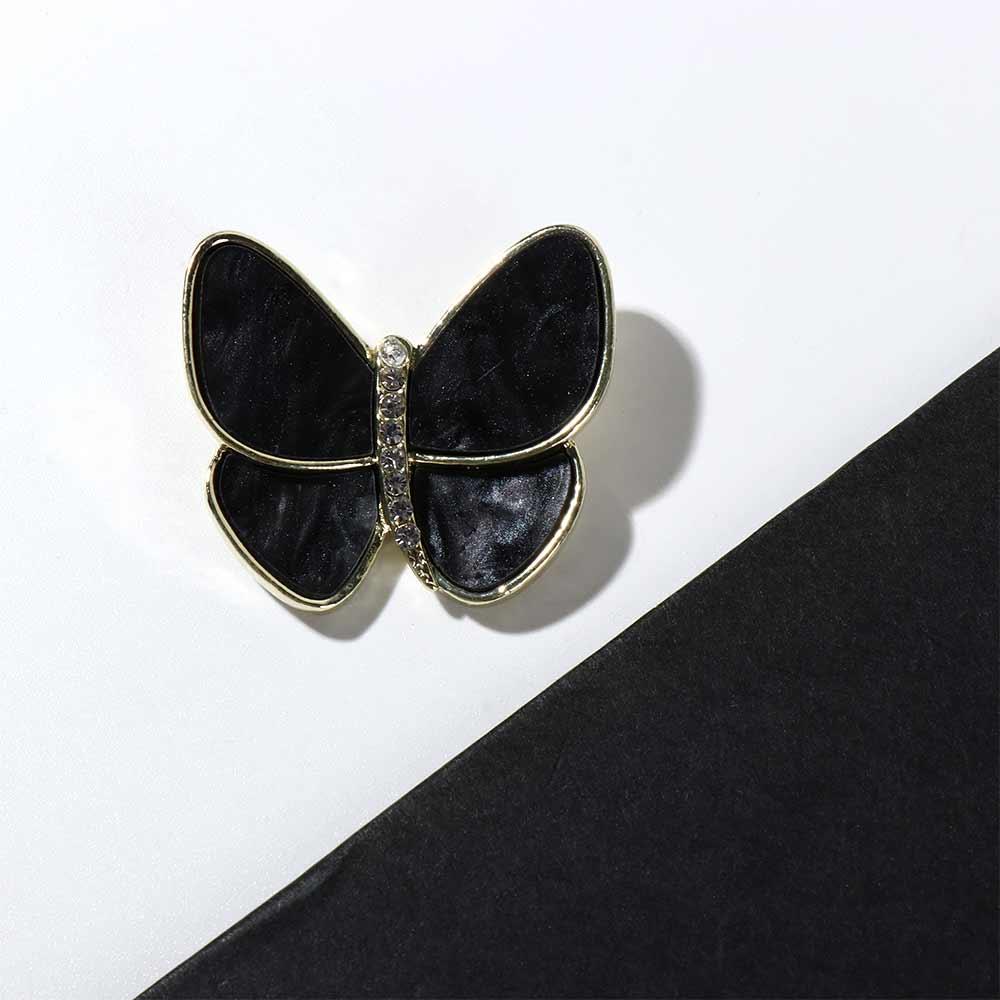 1pcs Pearl Gold Butterfly Brooch Charm Charm Pearl Brooch Gold Color Brooch Women Gifts