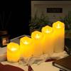 Flickering LED Candles with 10-Key Remote for Weddings, Parties, and Home Decor Script Props