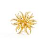 IngeSight.Z Vintage Gold Color Hollow Out Flower Ring for Women Creative Chic Geometry Metal Knuckle Rings Wedding Party Jewelry