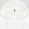 Skechers Basic Sports Series Solid Color Comfortable Fashion Down Jacket Women Outerwear Bright-White P424W073-0019