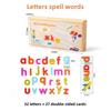 Children Letter Wooden Spelling Word Game English Cognitive Matching Toy Puzzle