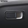 Accessories For Volkswagen VW T-ROC TROC 2018-2025 T-cross Tcross -2025 Carbon Fiber Glove Box Door Handle Cover Trim Bezel