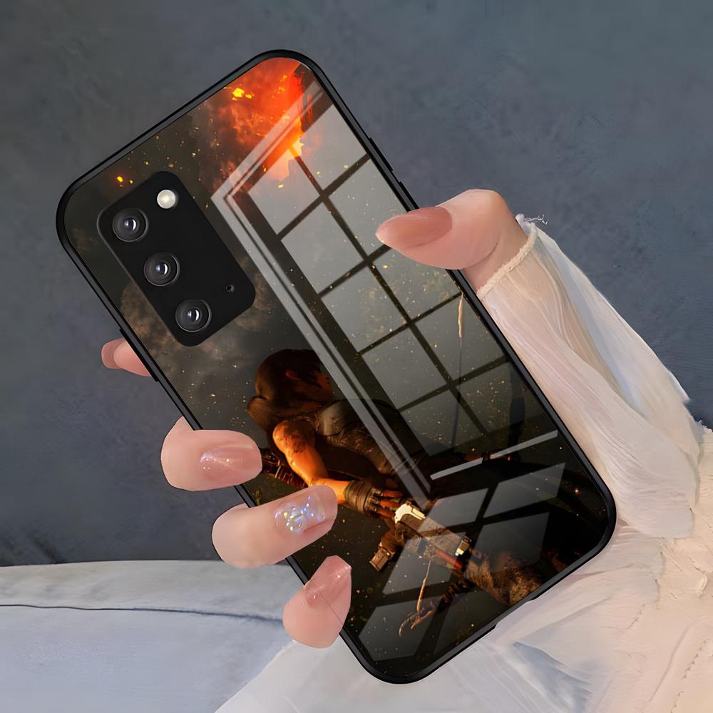 Tomb Raider Game Phone Case For Samsung S26 S25 Plus S20 S20 Plus S22 Ultra S23 FE S21 Plus S21 Ultra Glass Cover