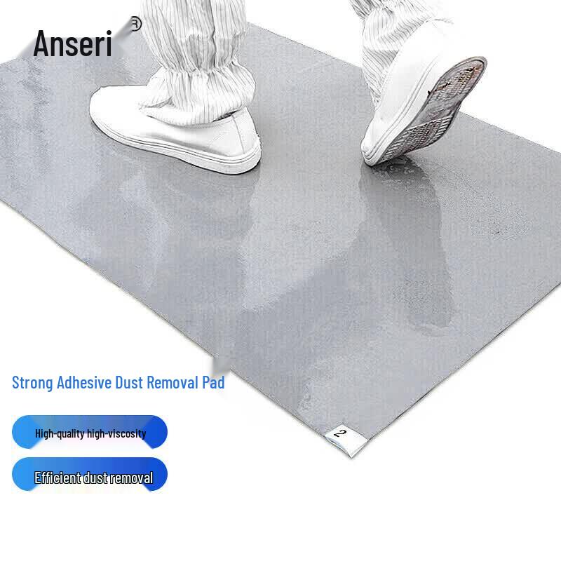 Ancell Cleanroom Peel-Off Adhesive Tacky Mat 65x115cm
