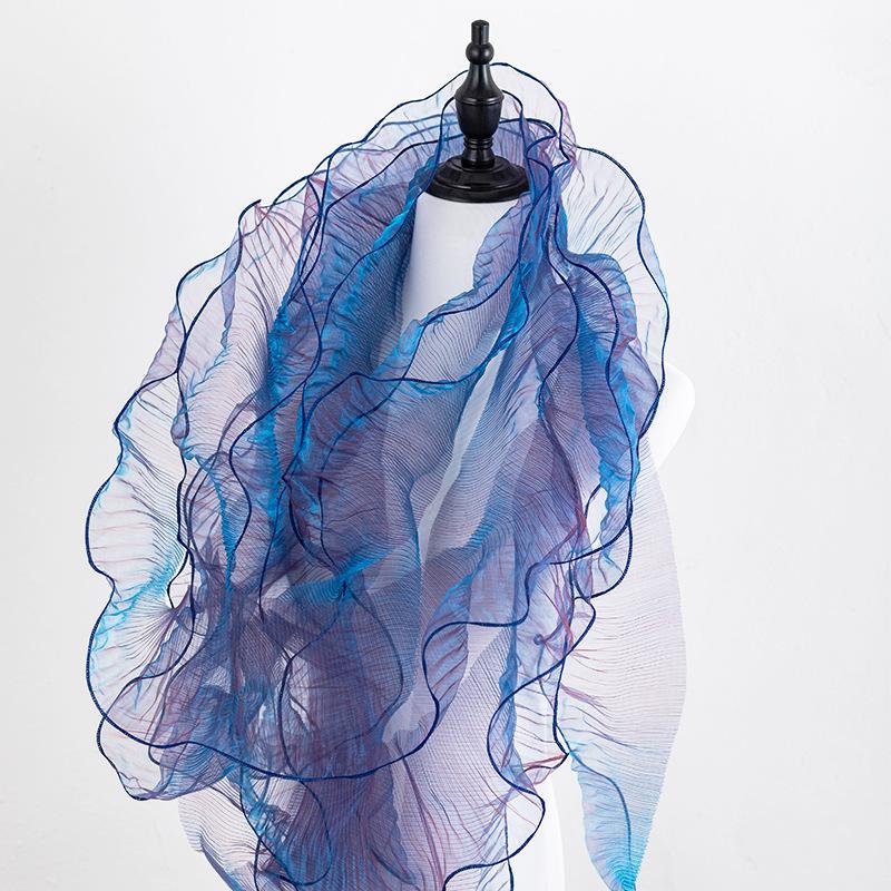 12cm Wide Mermaid Mesh Lace Trim for DIY Clothing: Necklines, Sleeves, Skirts, and Decorations.