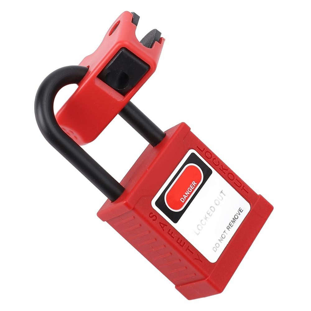 Safe Breaker Lockout Padlock Kit Red Circuit Breaker Lockout Kit Commercial