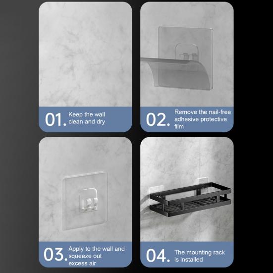 Vegetable Storage Lightweight Durable Washable Wall Mounted Storage Rack Storage Rack