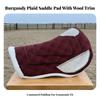 Saddle Pad Supportive for Outdoor Equestrian Use