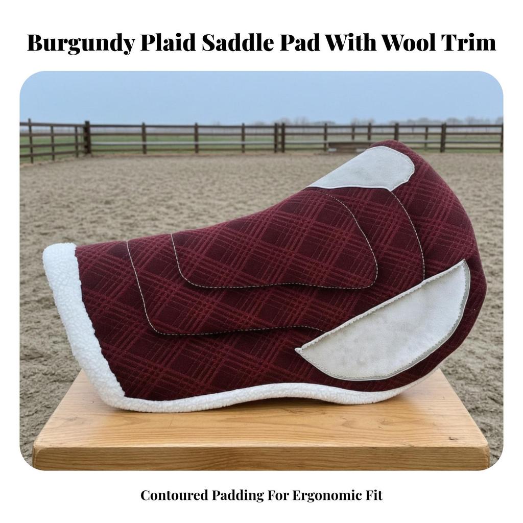 Saddle Pad Supportive for Outdoor Equestrian Use