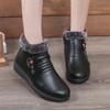 Warm Winter Non-Slip Cotton Boots for Middle-Aged and Elderly Women