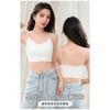 Seamless Beauty Back Thin Strap Wireless Padded Women Bra Camisole Tube Top
