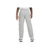 Nike Vêtements de sport pour enfants Club Fleece Logo Brodé Jambe Droite Pantalon de survêtement en maille Bas pour enfants Gris clair FD3010-063