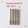 DIY Desktop Case Fan Long Self-Tapping Screw for 25mm Thick Fans