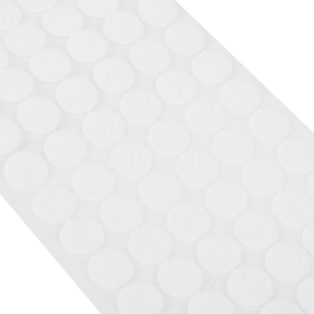 300 Pairs Dots Sticker Hook And Sticker Round Strong Self Adhesive Fastener Tape