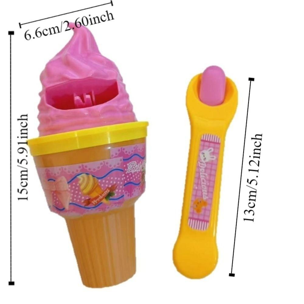 Popsicles Ice Cream Feeding Set Simulation Role Play Food Feeding Toy Early Education Ornaments Models Play House Toys
