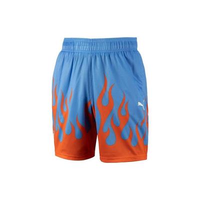 Neymar Series Color Block Pattern Basketball Shorts Men Shorts Blue 621794-01