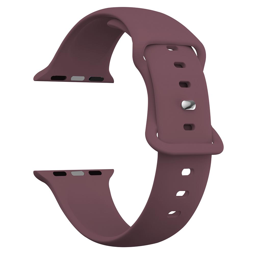 For Apple Watch 10 46mm/Ultra 2/Ultra 49mm/9 8 7 45mm/SE (2023) SE (2022) SE 6 5 4 44mm/3 2 1 42mm Strap Breathable Silicone Watch Band