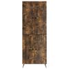 Cabinet Set 2 pcs Smoked Oak Wood Material