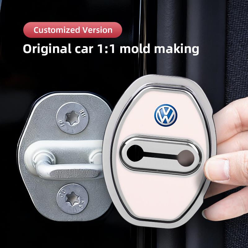 2026 Hot For Volkswagen VW 4PCS Silicone Car Door Lock Cover Door Stopper Protector For Volkswagen VW Golf Amarok Arteon T-ROC T