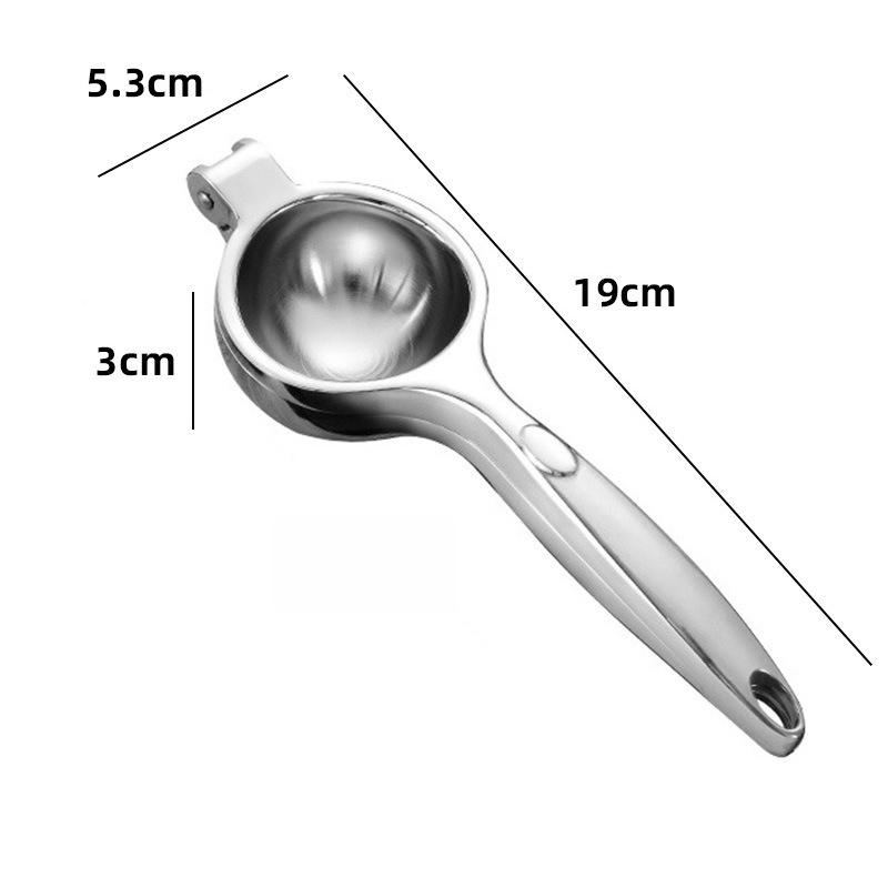 Lemon Clip Thickened Zinc Alloy Lemon Juicer Portable Manual Household Kitchen Energy-saving Press