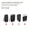 Leather Car Key Case For Volkswagen VW Magotan Passat B8 TIGUAN MK2 Golf 8 2020 For Skoda Octavia A8 A7 2021 SEAT Leon MK4