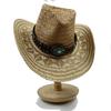 Straw Western Cowboy Hat Hand Made Beach Felt Sunhats Party Cap For Man Woman Curling Brim Cap Sun Protection Unisex Hats