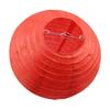 Solid Color Round Paper Lanterns for Wedding Room Decoration