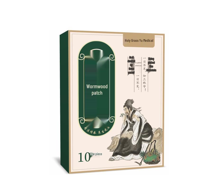 Holy Grass Mugwort Heating Patch for Cervical, Shoulder, Lumbar, and Knee Relief