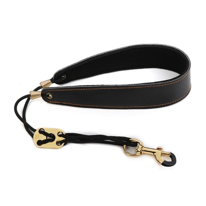 Universal Shoulder Harness Padded Leather Sax Neck Strap Sax Accessories