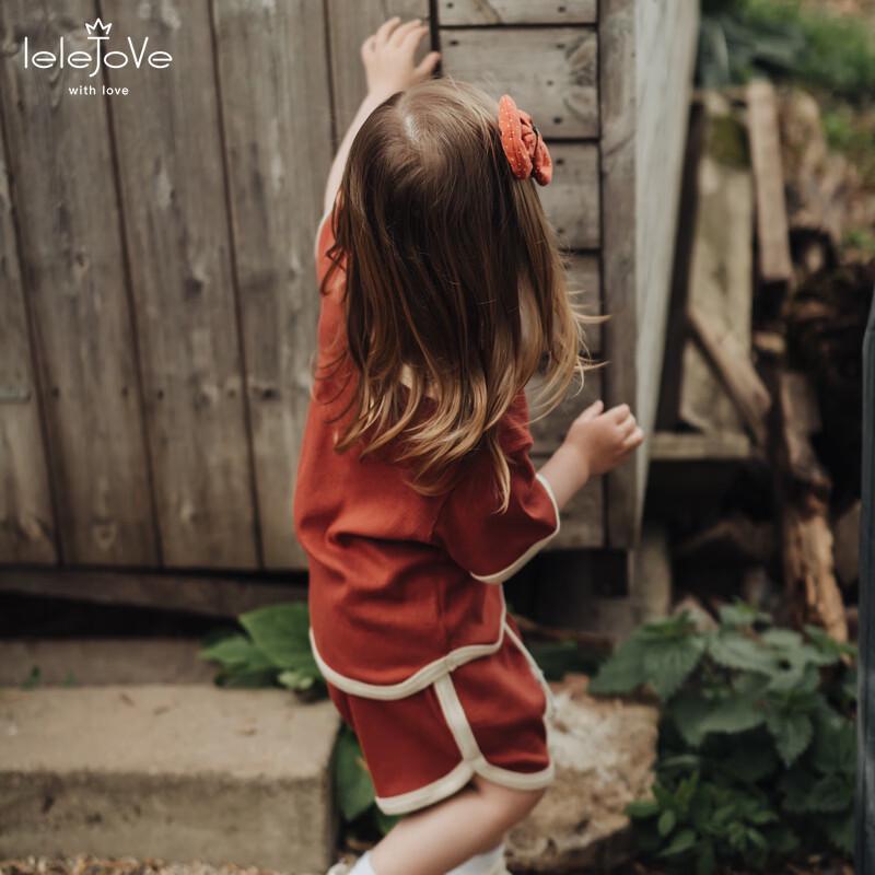 

LELE JOVE Kids Candy Color Short Sleeve T-Shirt 90