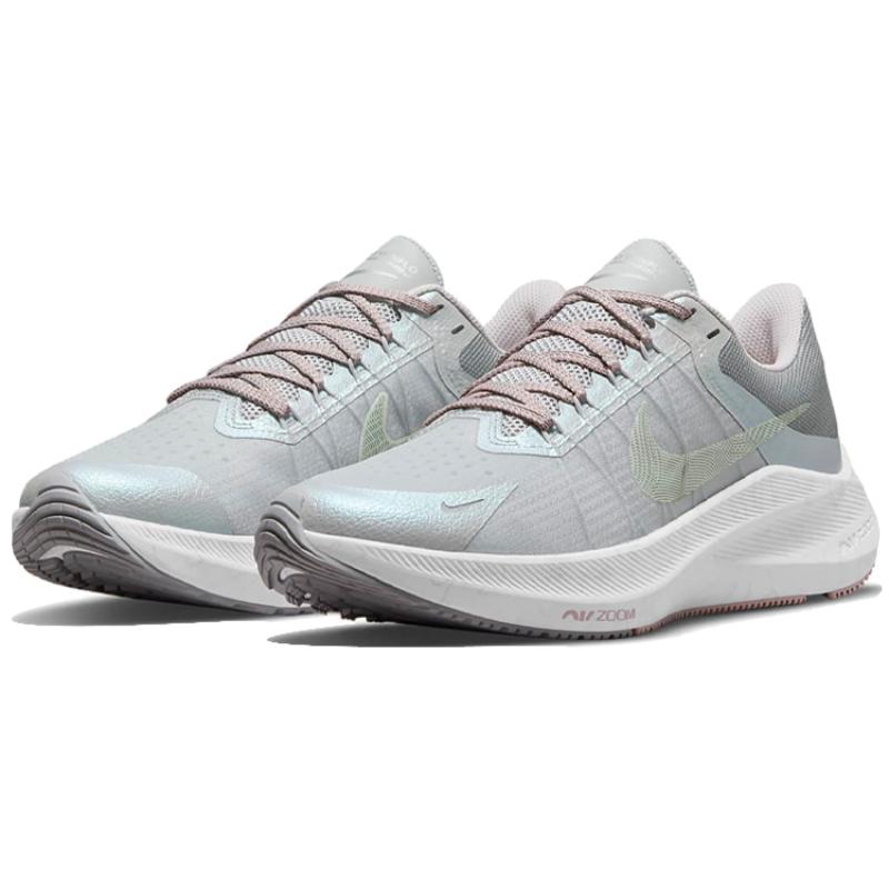 Nike Air Zoom Winflo 8 Premium 'Grey Fog Pale Coral' Women's Sneakers DA3056-001