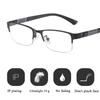 Lesebrille Herren Damen Hohe Qualität Halbrand Dioptrienbrille Business Männlich Alterssichtig Brille +1.0 1.5 2.0 2.5 4