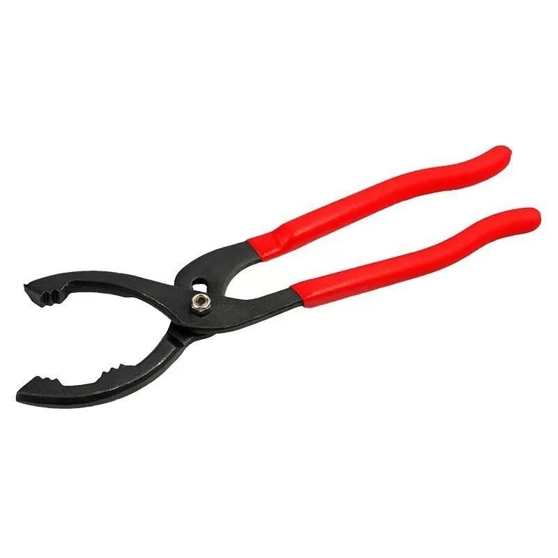 Adjustable Oil Filter Pliers Auto Repair Tool for Oil Change Wrench Head Remover - Tool for Installation And Removal