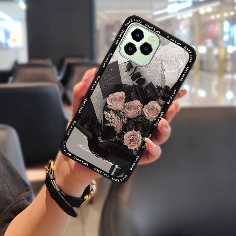 

Силиконовый чехол из ТПУ для телефона Oukitel C21 Pro Водонепроницаемый Чехол для телефона с масляной живописью Пылезащитный Модный дизайн Ударопрочный Милый Oukitel C21 Pro