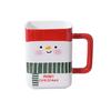 Santa Claus Ceramic Mug Cute Snowman Coffee Water Cup Creative Gift Drinking Water Cup