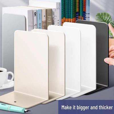 Bookend Stand Divider & Clip: Creative Desktop Storage for Students