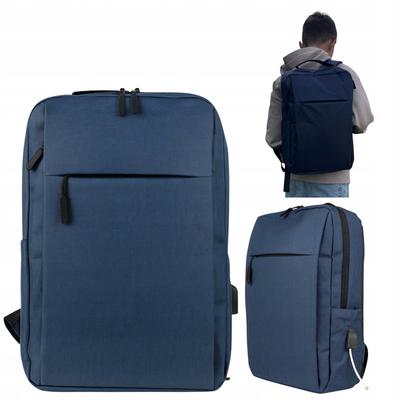Modern Blue Youth School Backpack for 15.6" Laptop with USB Hn212701 Blue