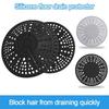 Hair Clean Up Sink Strainer Anti-blocking Sewer Outfall Drain Filter  Kitchen Bathroom Accessories