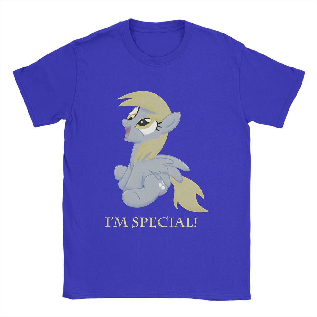 Unisexs Muffins Derpy Hooves T Shirts Cotton Tops Awesome Short Sleeve Round Neck Tees Birthday Gift TShirts