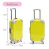 Compact Trolley Case: Portable Desktop Storage for Cosmetics, Eyelashes, and Ornaments – Large Capacity, Durable, Solid Color.