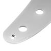 Musiclily Pro Mustang Control Plate, Steel, Chrome, for Mustang Electric Guitars
