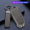 Zinc Alloy Leather Car Key Case Suitable For Ford Ranger Wildtrak Focus C-Max Galaxy Mondeo Mustang Explorer Edge Ecosport