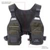 Breathable Fly Fishing Vest with Chest Pack, Lightweight Outdoor Fishing Gear with Storage Pockets, One Size Fits Most