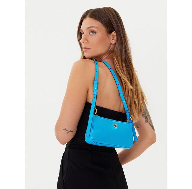 Сумка PINKO Half Moon Baguette Mini AI PLTT One Size