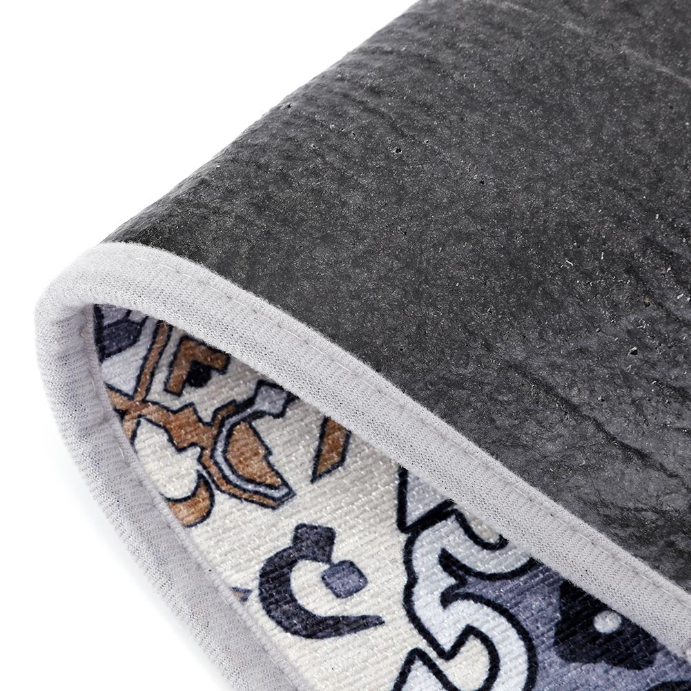 15PCS Carpet Stair Treads Set Self-adhesive Backing Non Slip Safety Mats Reusable Stairway Carpet Rugs Bohemian for Wooden Steps