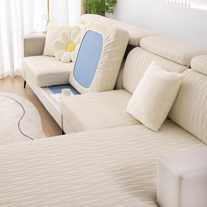 

Thick Sofa Seat Cover Elastic Sofa Cover For Pet Kids Anti-Dust Furniture Protector Couch Cover Chair Cover Anti-Dust Removable Normal Size (S)-1pc