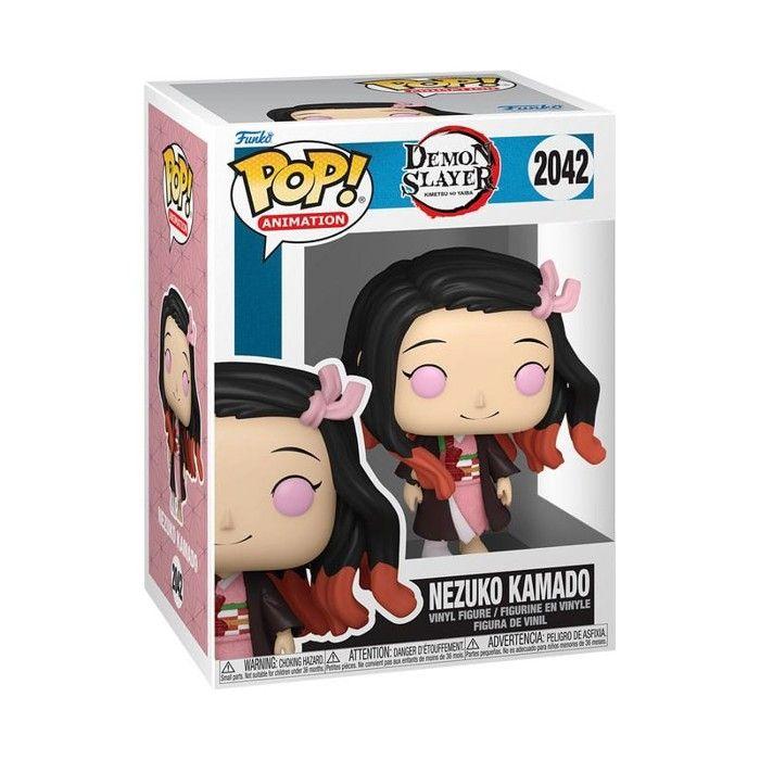 Figurine POP - FUNKO - Nezuko (Human) - 9 cm - Multicolore - Vinyle - Collection